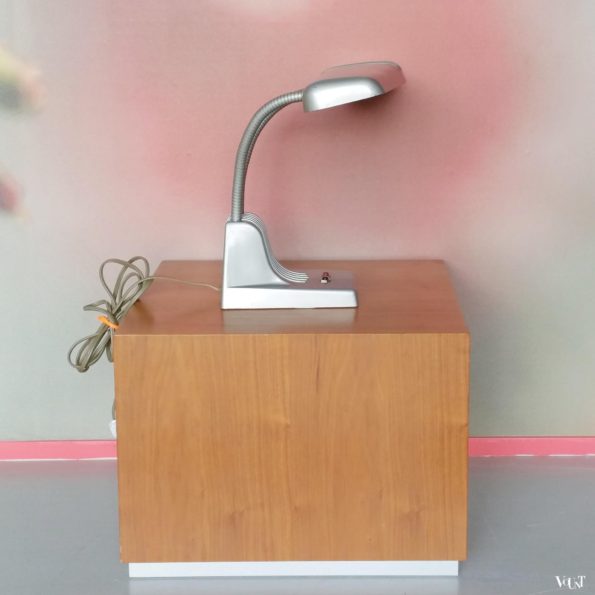 Amerikaanse industriële Dazor bureaulamp (model 1000), jaren '50