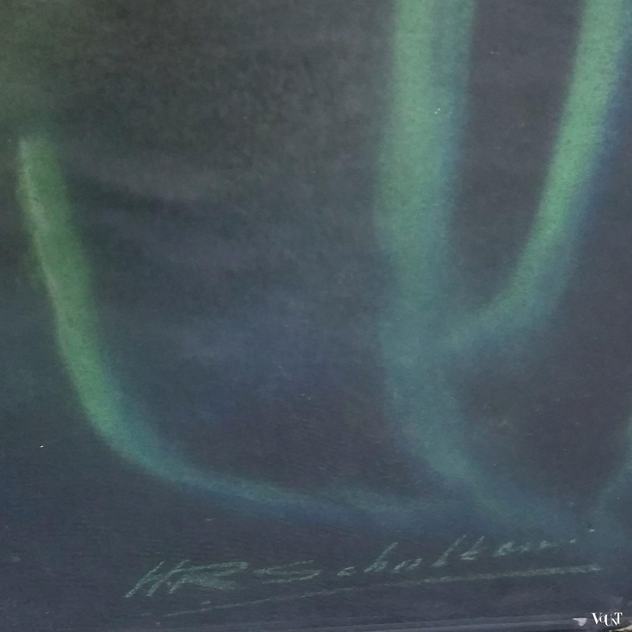 Jaren '30 pastel vissen / onderwatergezicht, H.R. Scholten