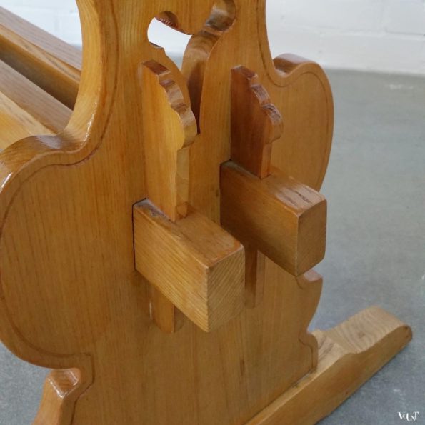 Vintage grenen tafel, jaren '70
