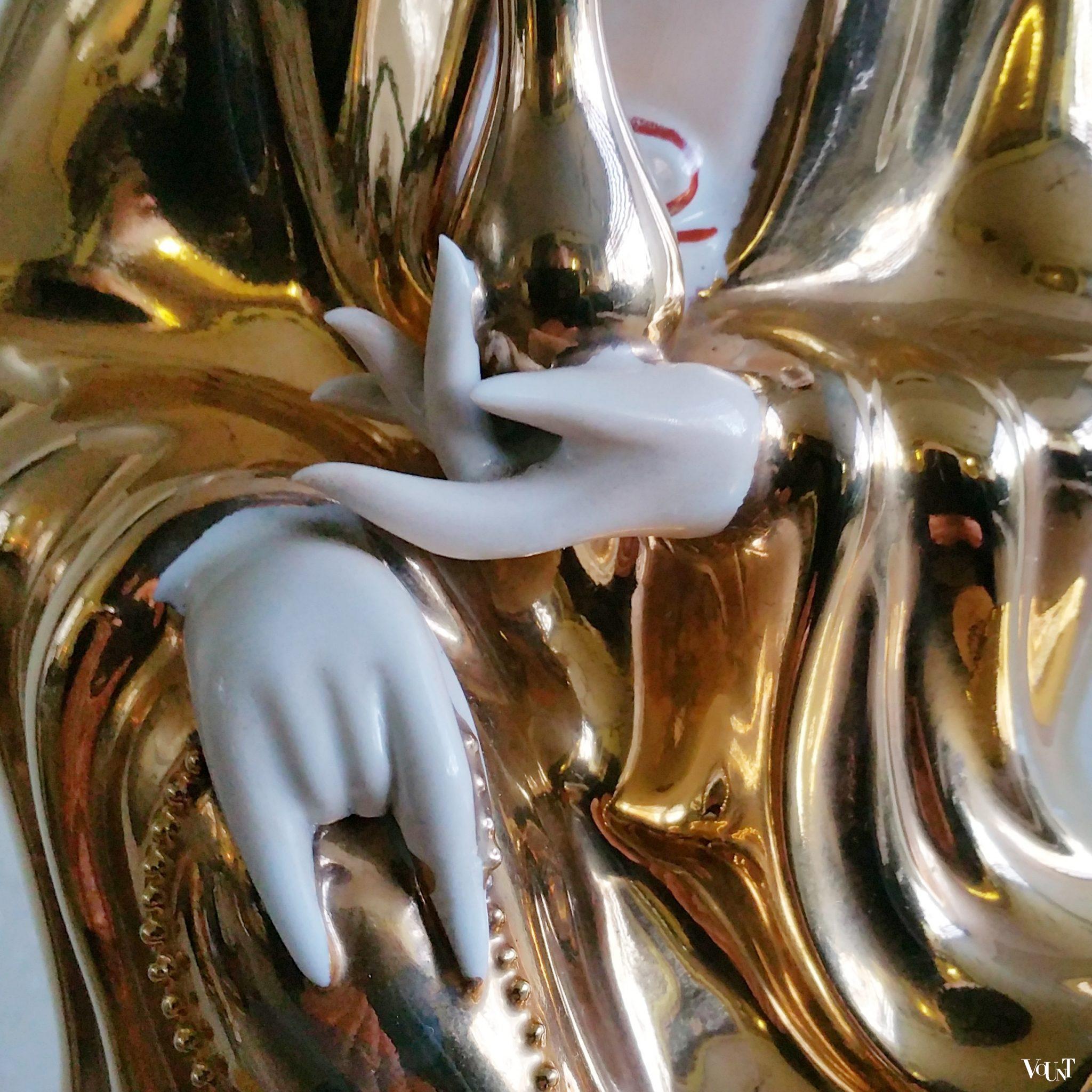 Jaren '50/'60 tafellamp Guanyin