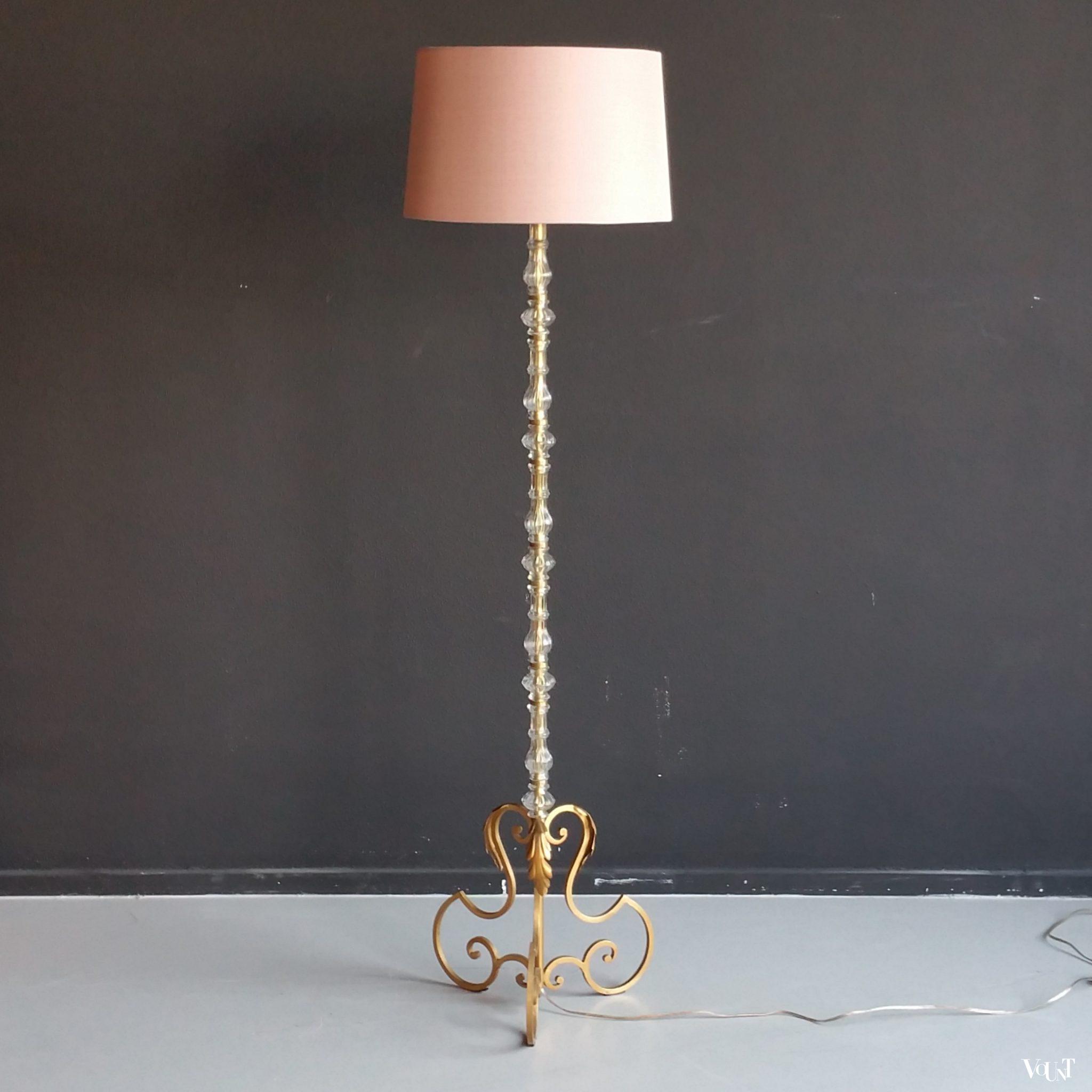 Staande lamp Murano glas, jaren '60