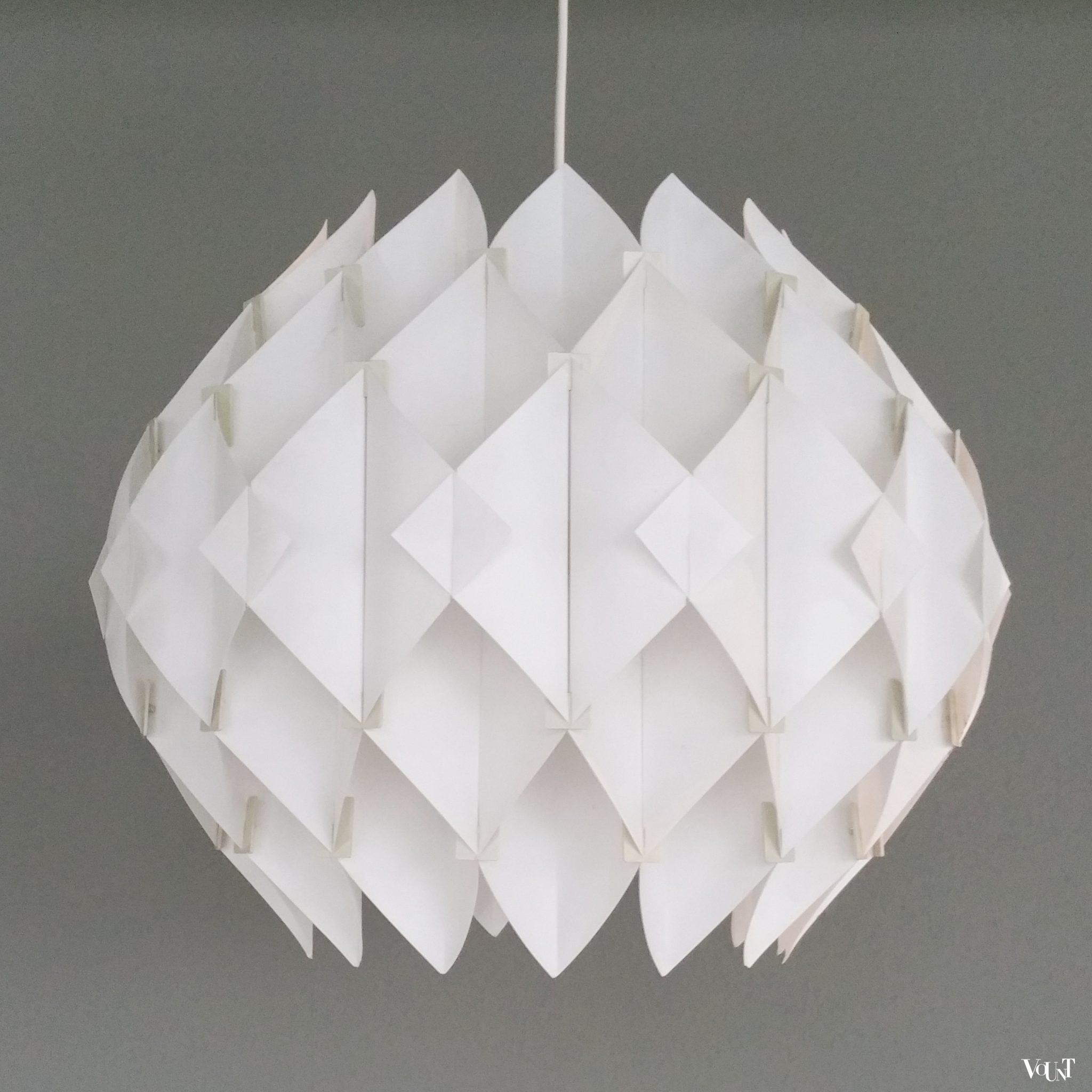 "Butterfly" hanglamp, Lars Schiøler voor Hoyrup Denmark, jaren '60