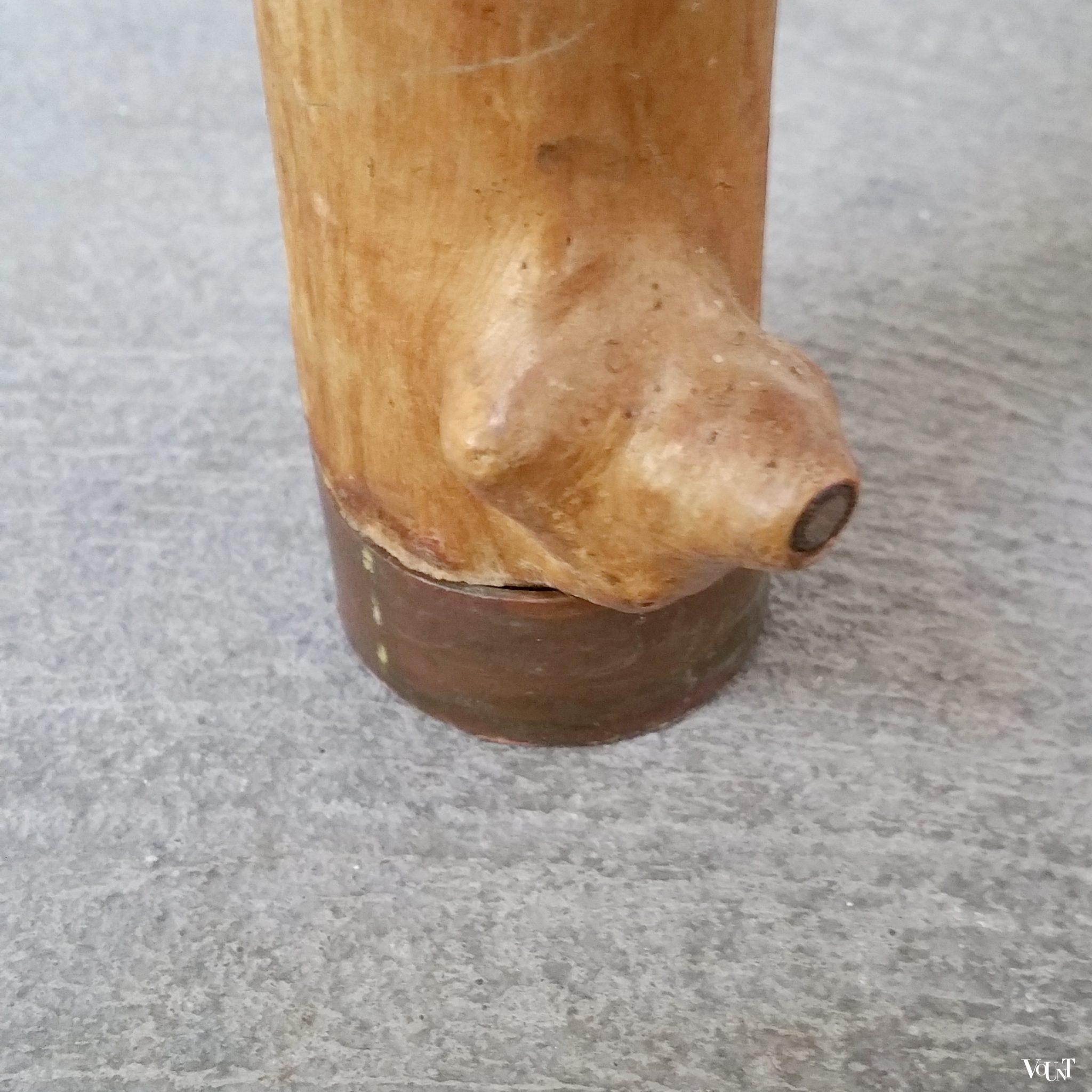 Organische salontafel met eikenhouten blad