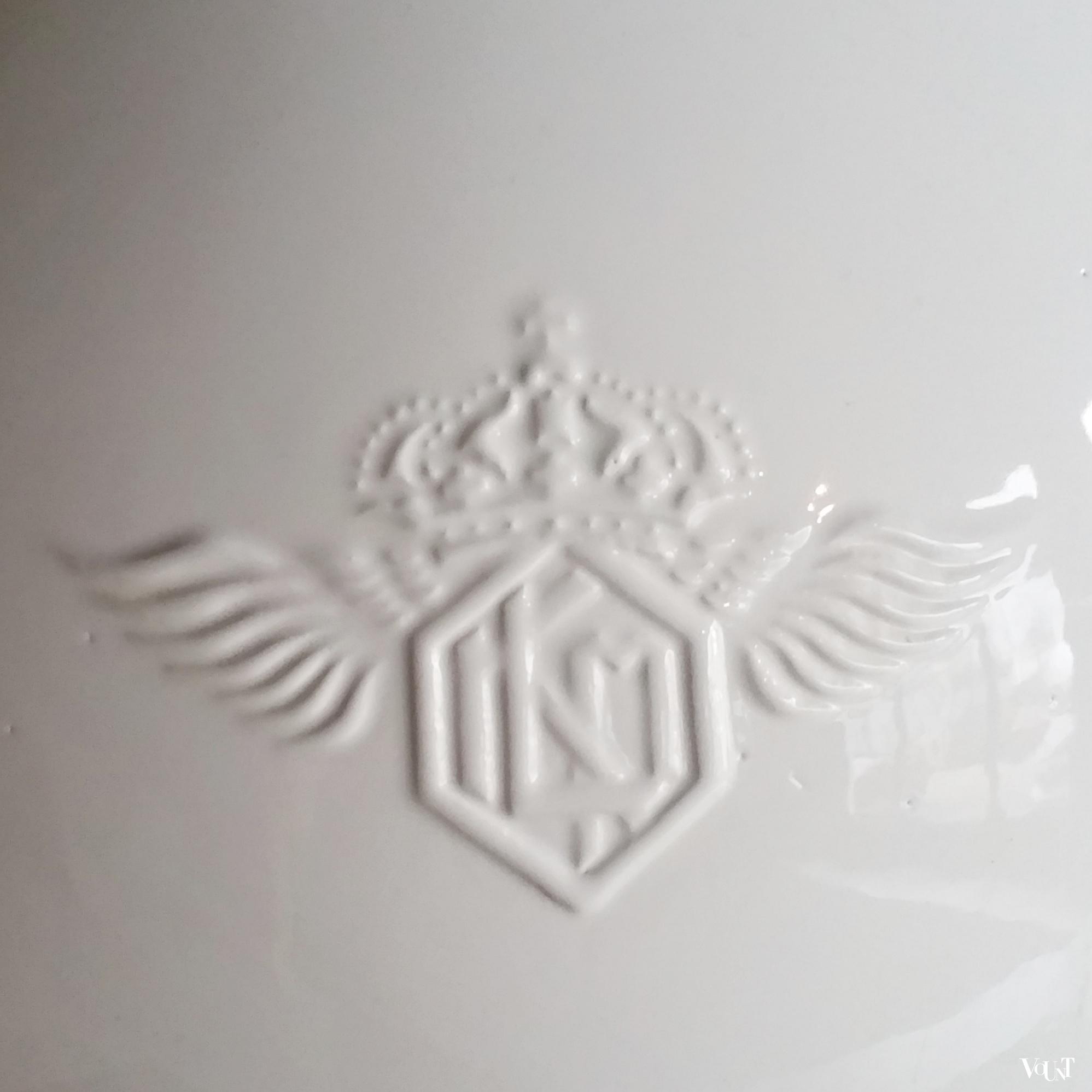 Jubileumvaas KLM 50 jaar, Plateelbakkerij Schoonhoven, 1969