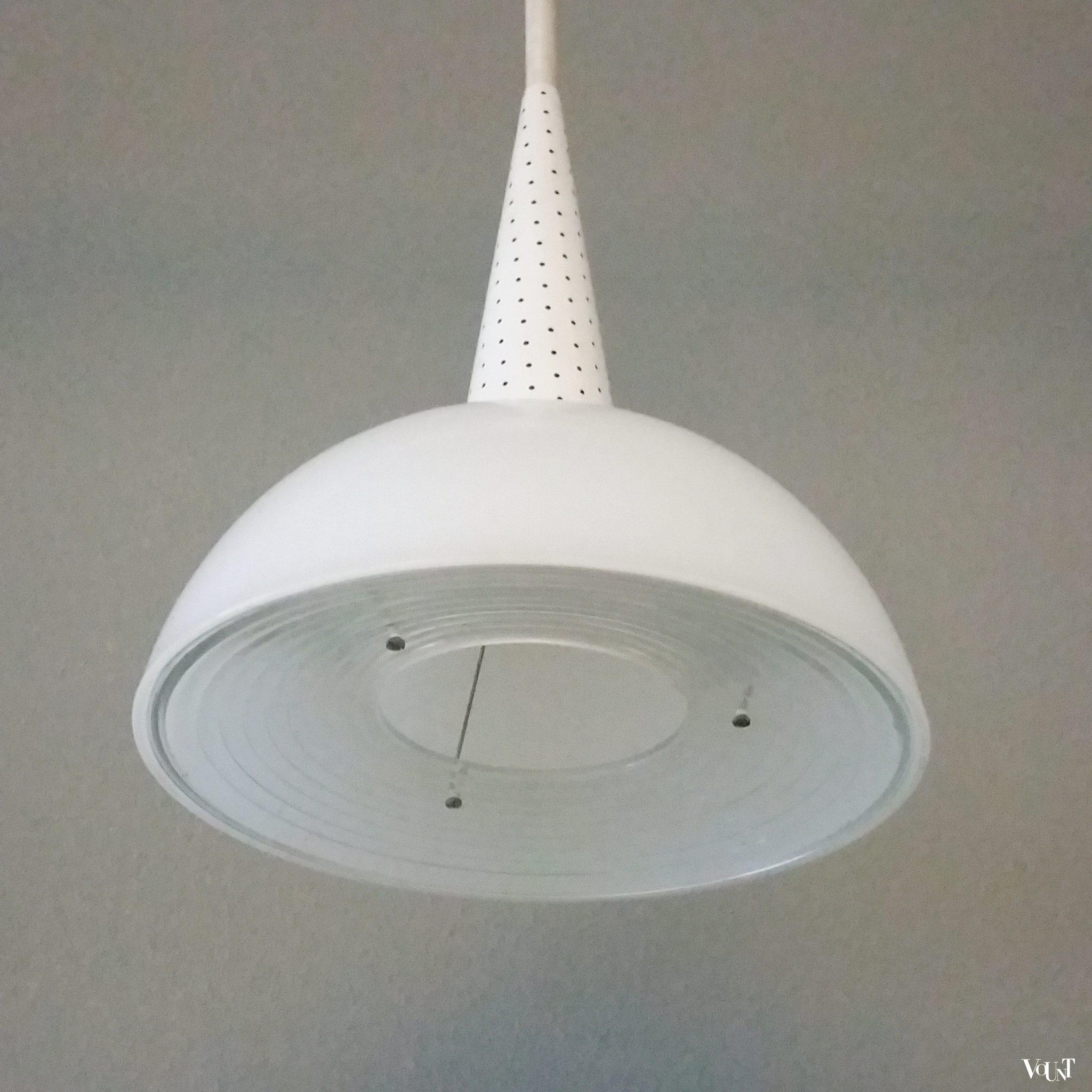 Holophane hanglamp, Mathieu Matégot, jaren '50