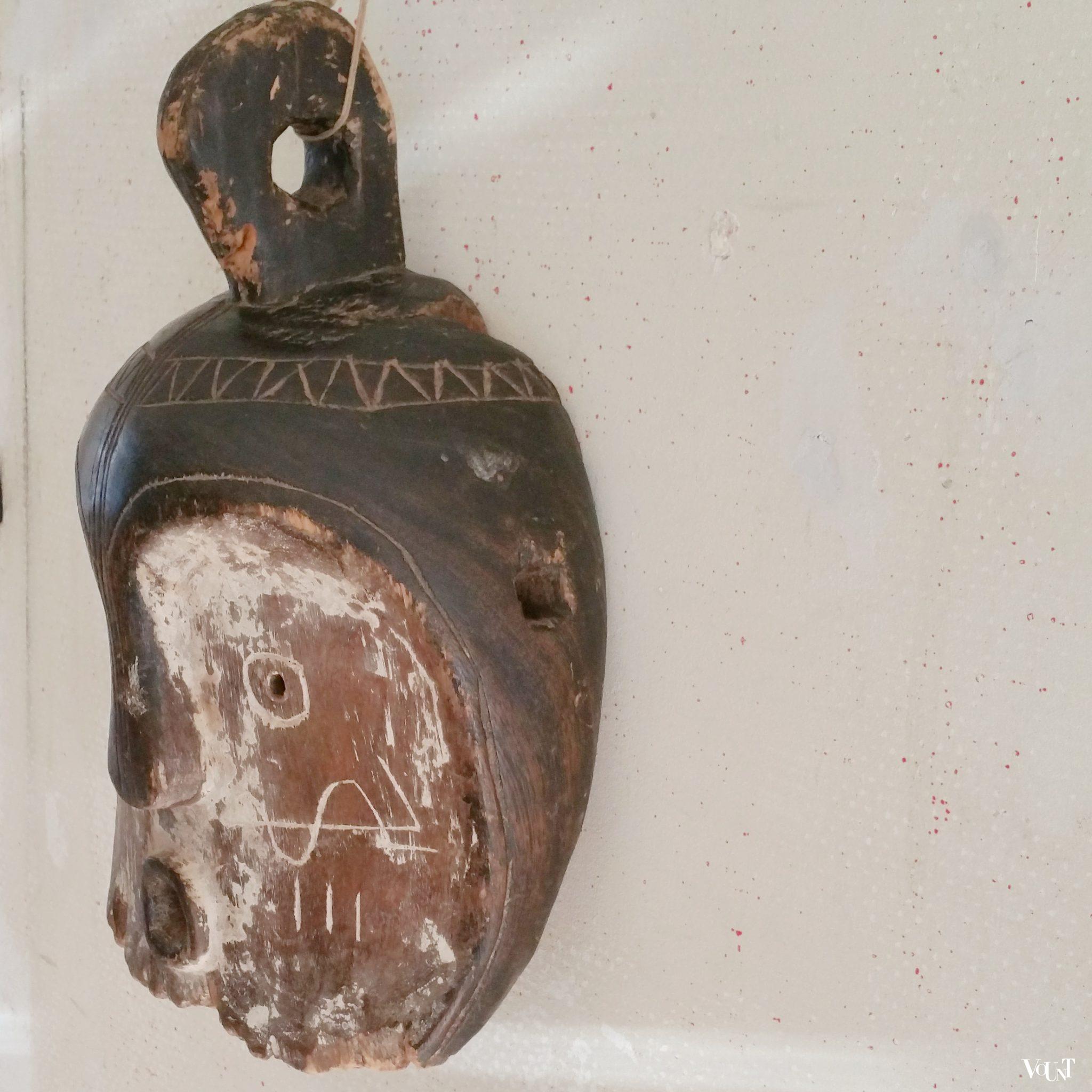 Vintage Lega masker, Congo, ca. jaren '50