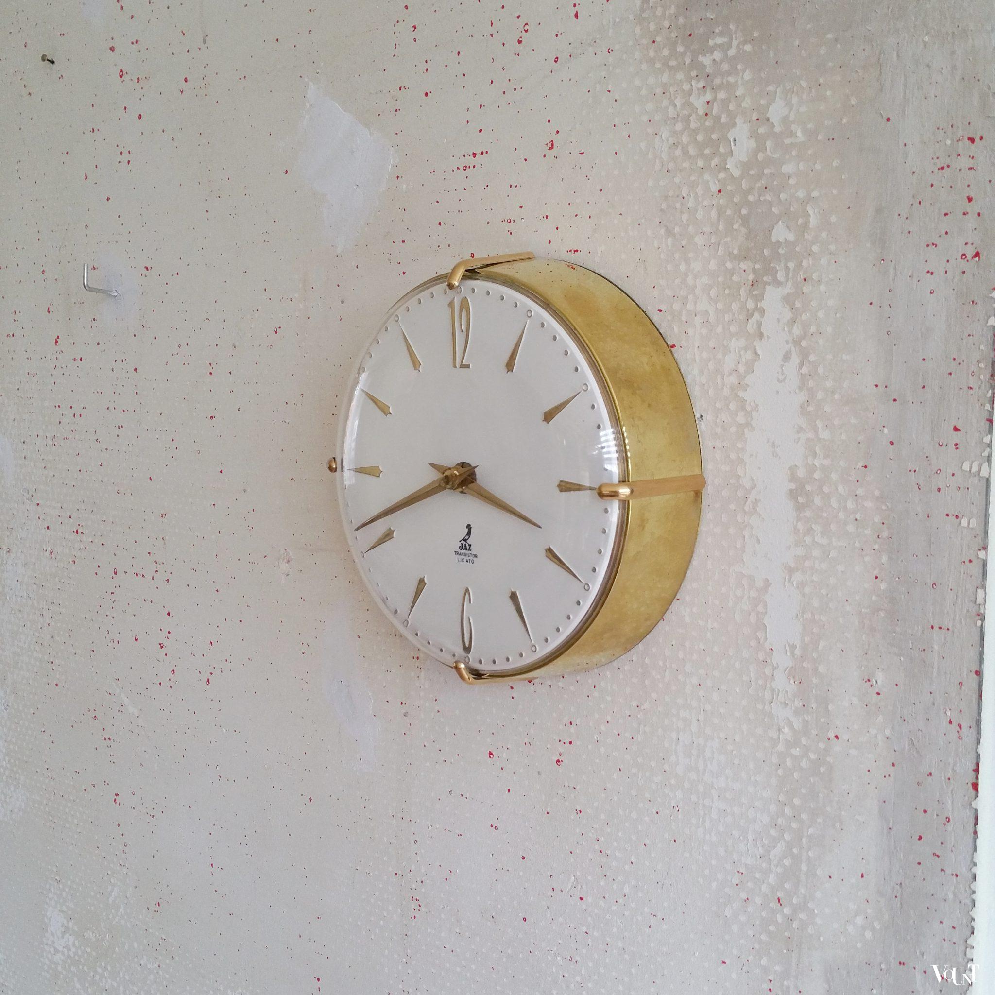 Wandklok Jaz, jaren '60, Frankrijk