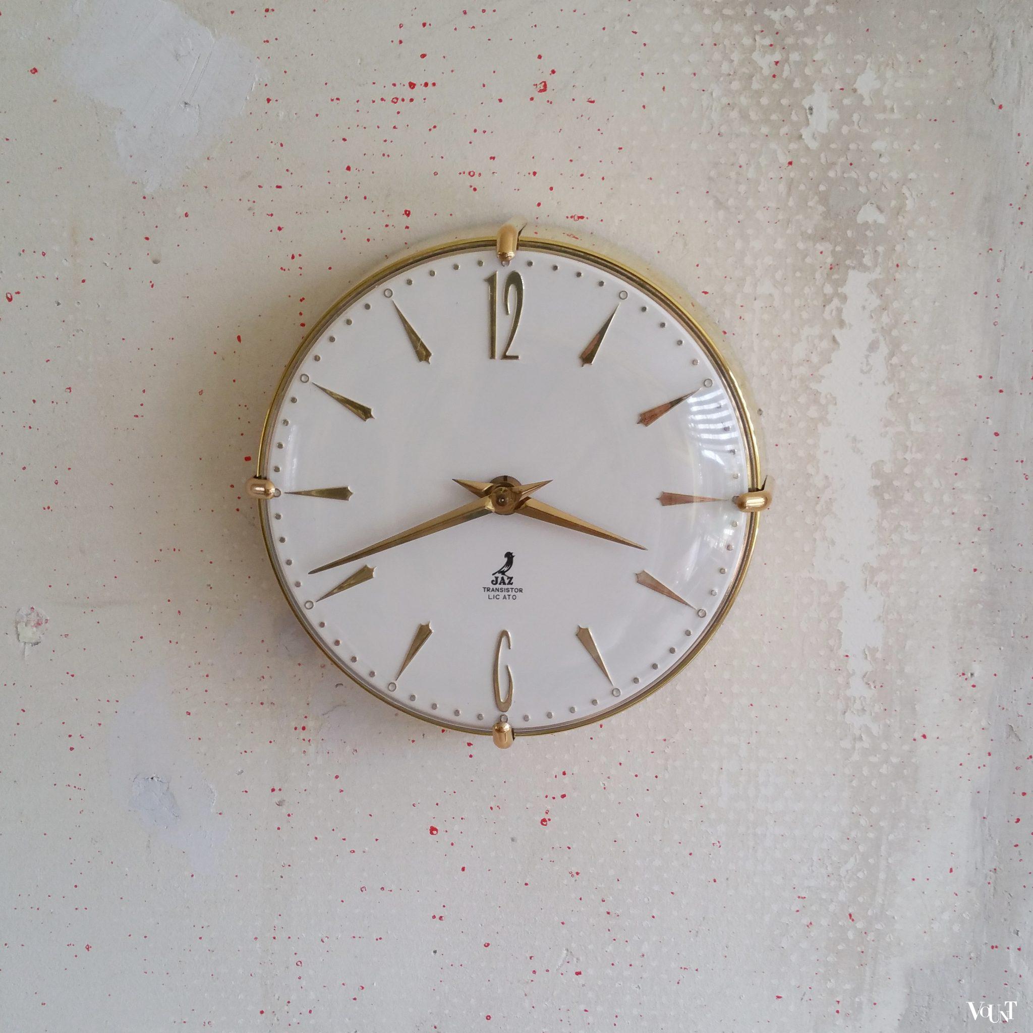 Wandklok Jaz, jaren '60, Frankrijk