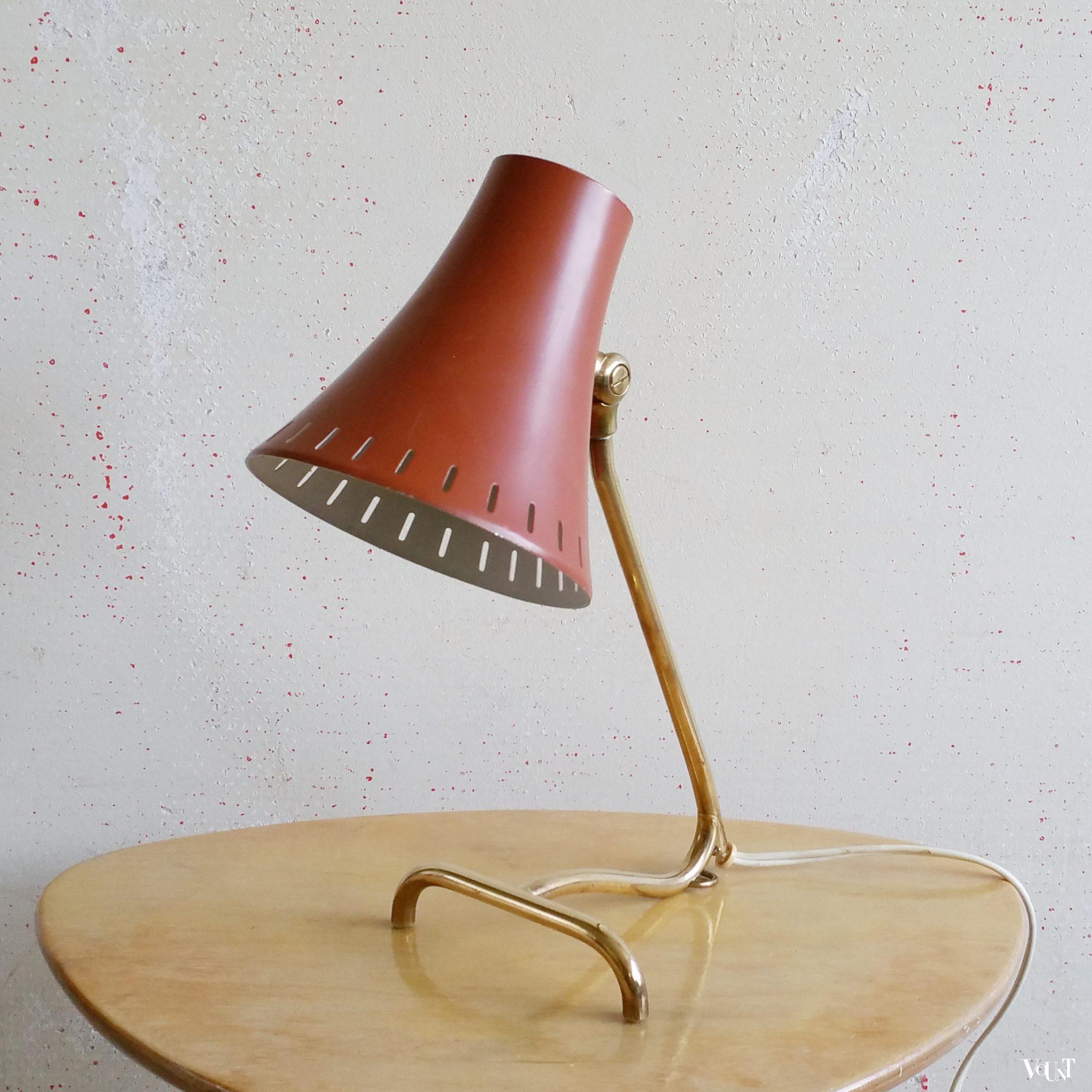 Zweeds wand- / tafellampje, jaren '50