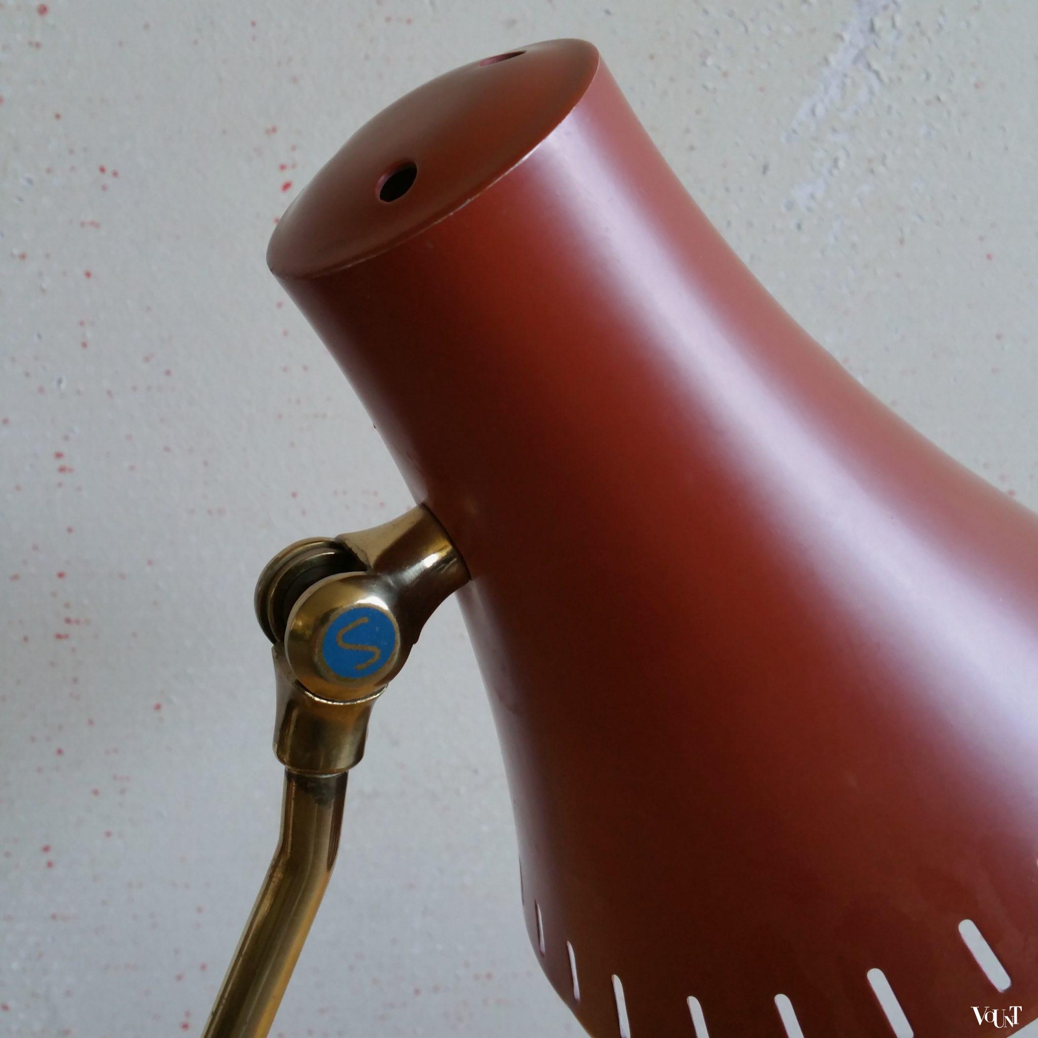 Zweeds wand- / tafellampje, jaren '50