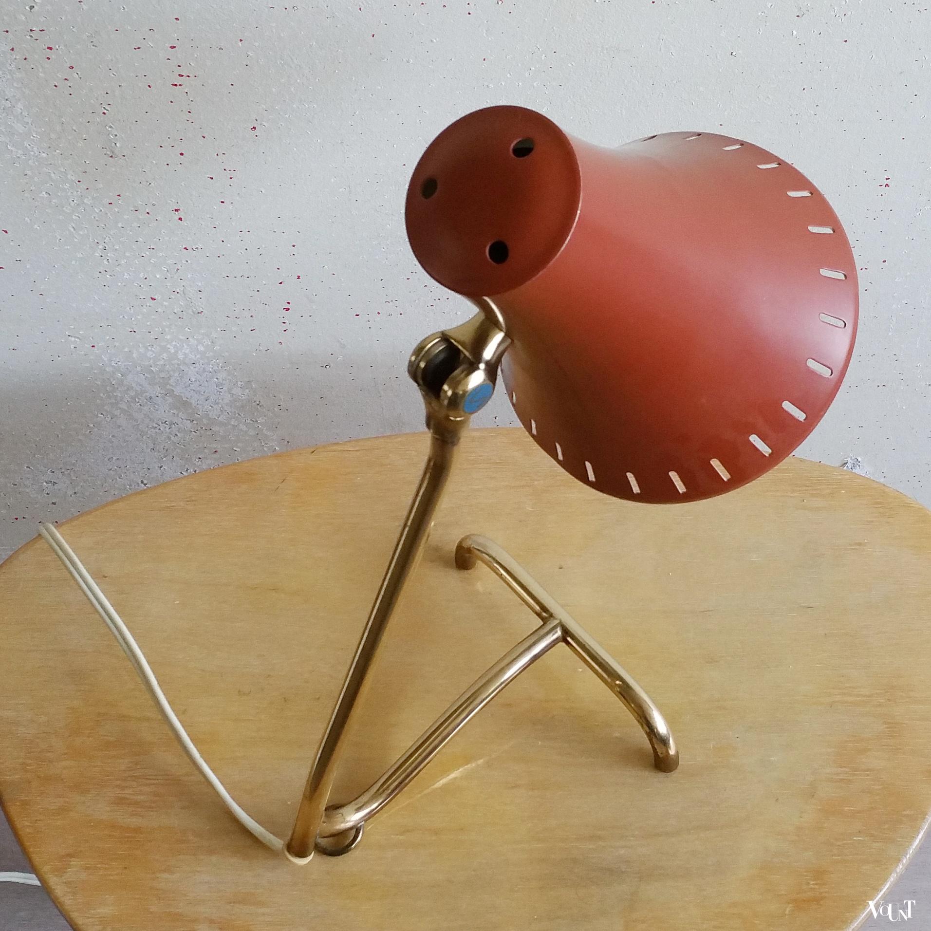 Zweeds wand- / tafellampje, jaren '50