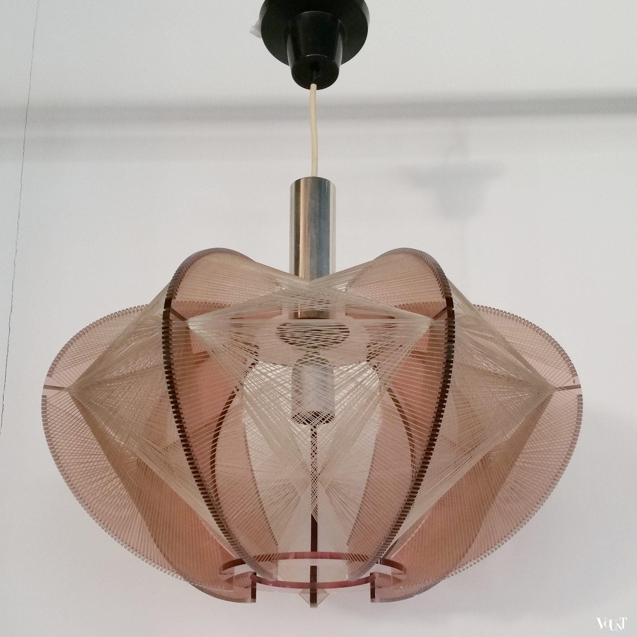 Swag hanglamp, Paul Secon voor Sompex, jaren '60