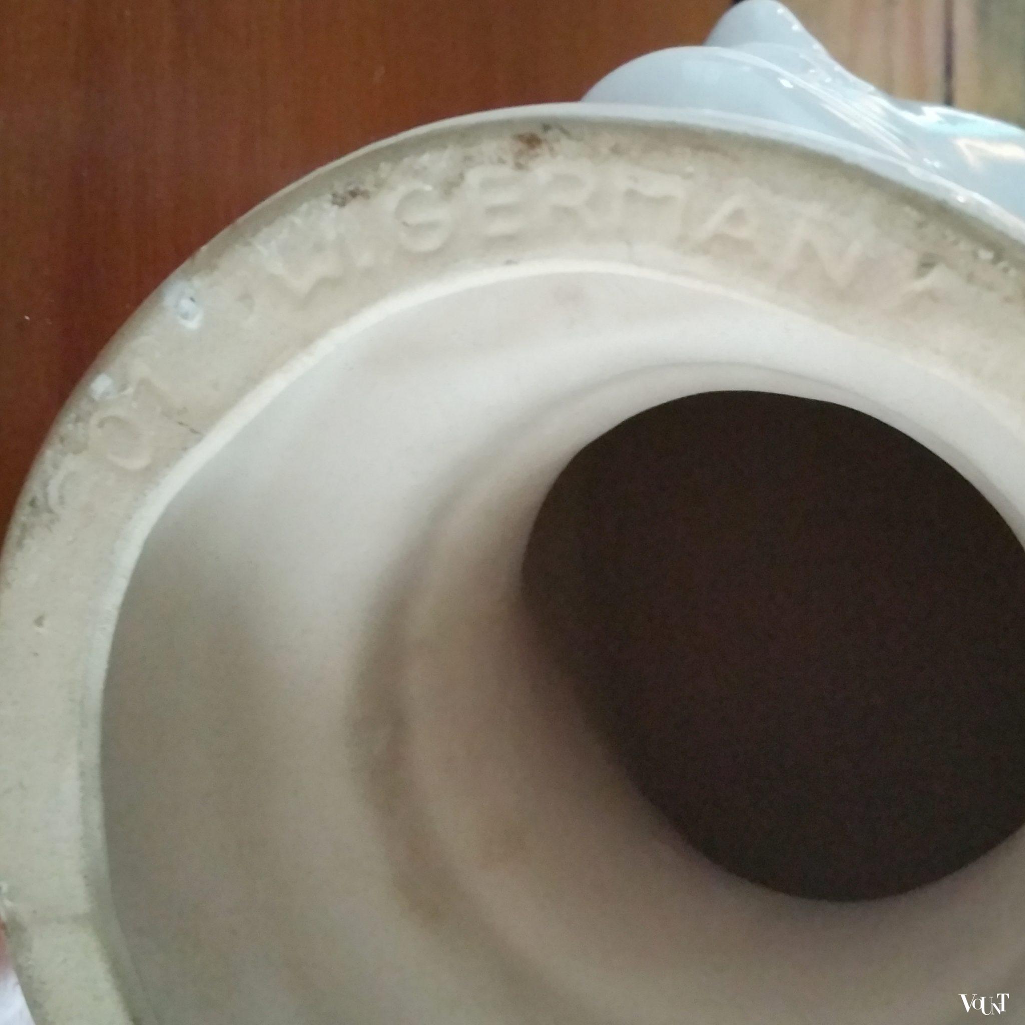 Keramisch hoofd West-Germany, jaren '70