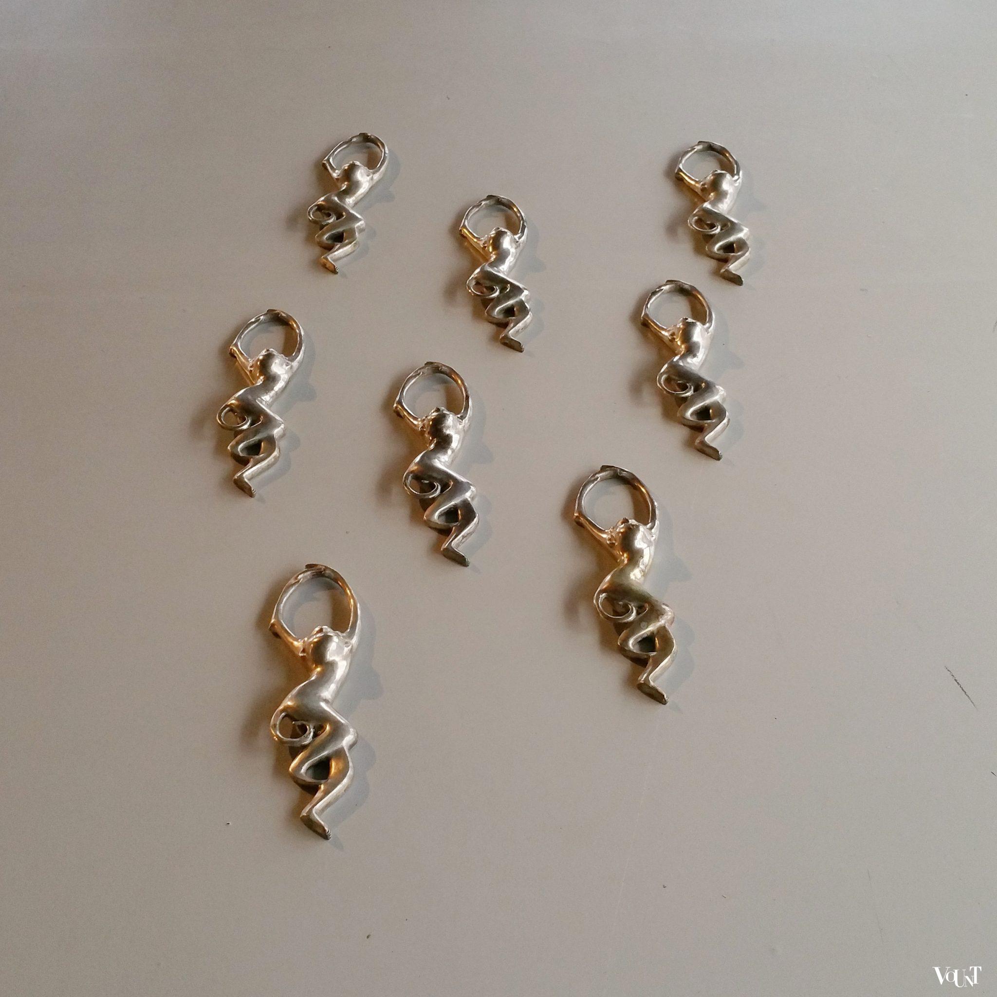 Vintage wanddecoratie apen