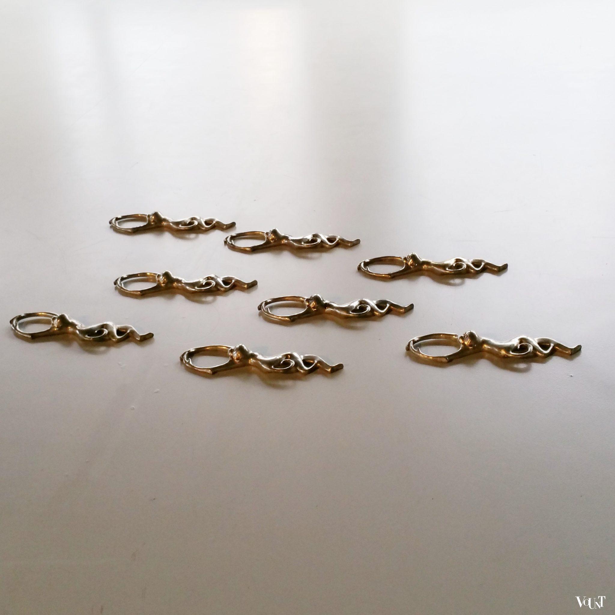 Vintage wanddecoratie apen