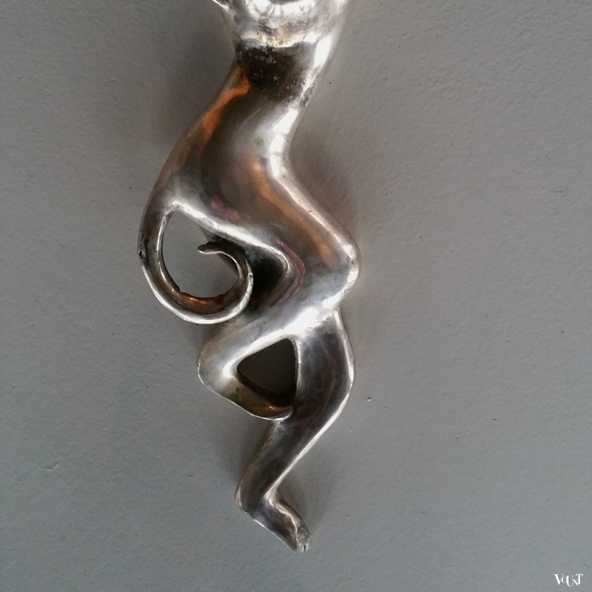 Vintage wanddecoratie apen