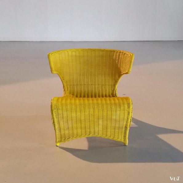 Rotan designstoel PS Sävö, Monika Mulder voor IKEA, 2001