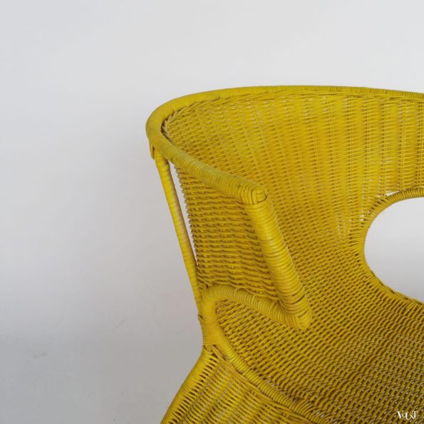 Rotan designstoel PS Sävö, Monika Mulder voor IKEA, 2001