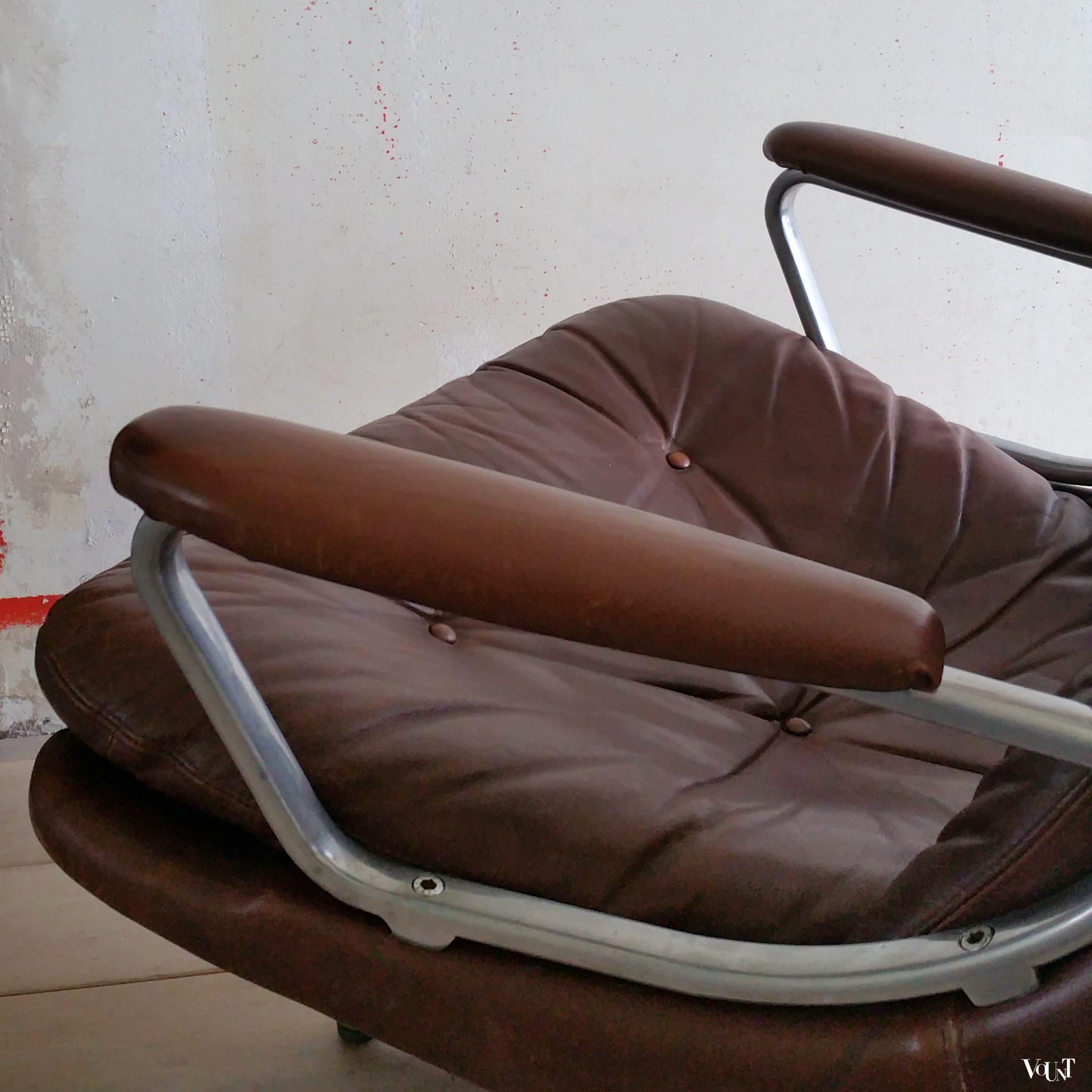 Gentilina draaifauteuil, André Vandenbeuck voor Strässle, jaren '60