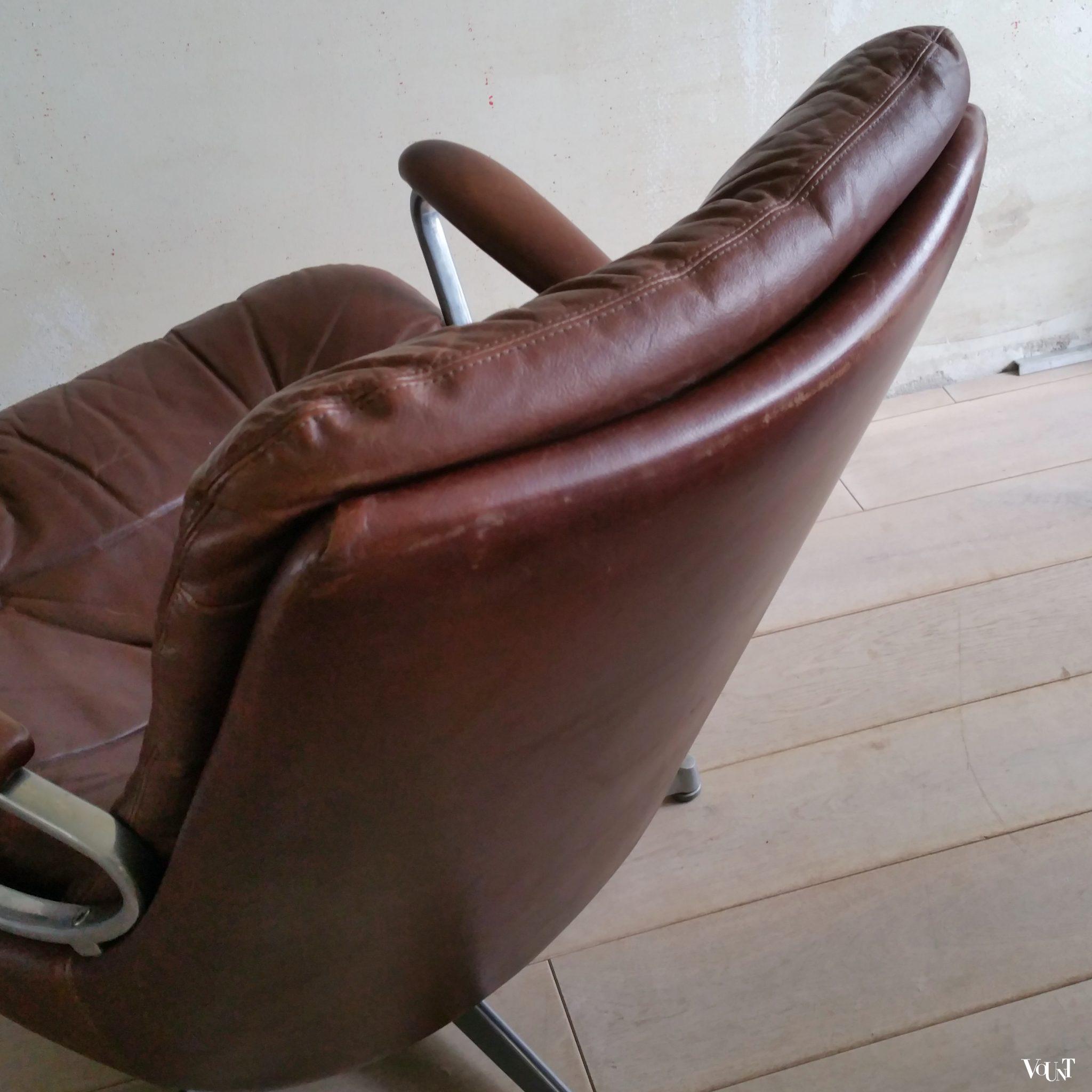 Gentilina draaifauteuil, André Vandenbeuck voor Strässle, jaren '60