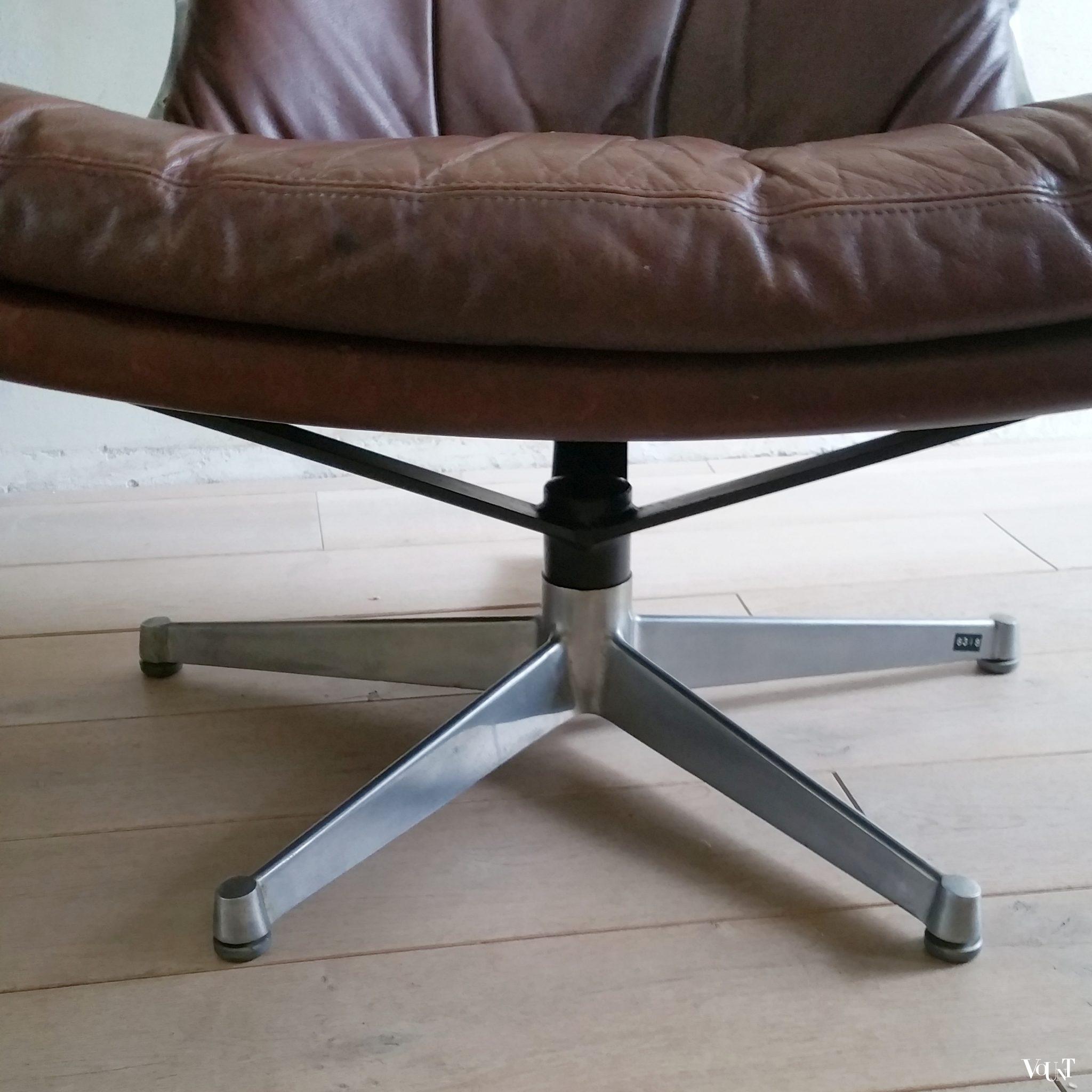 Gentilina draaifauteuil, André Vandenbeuck voor Strässle, jaren '60