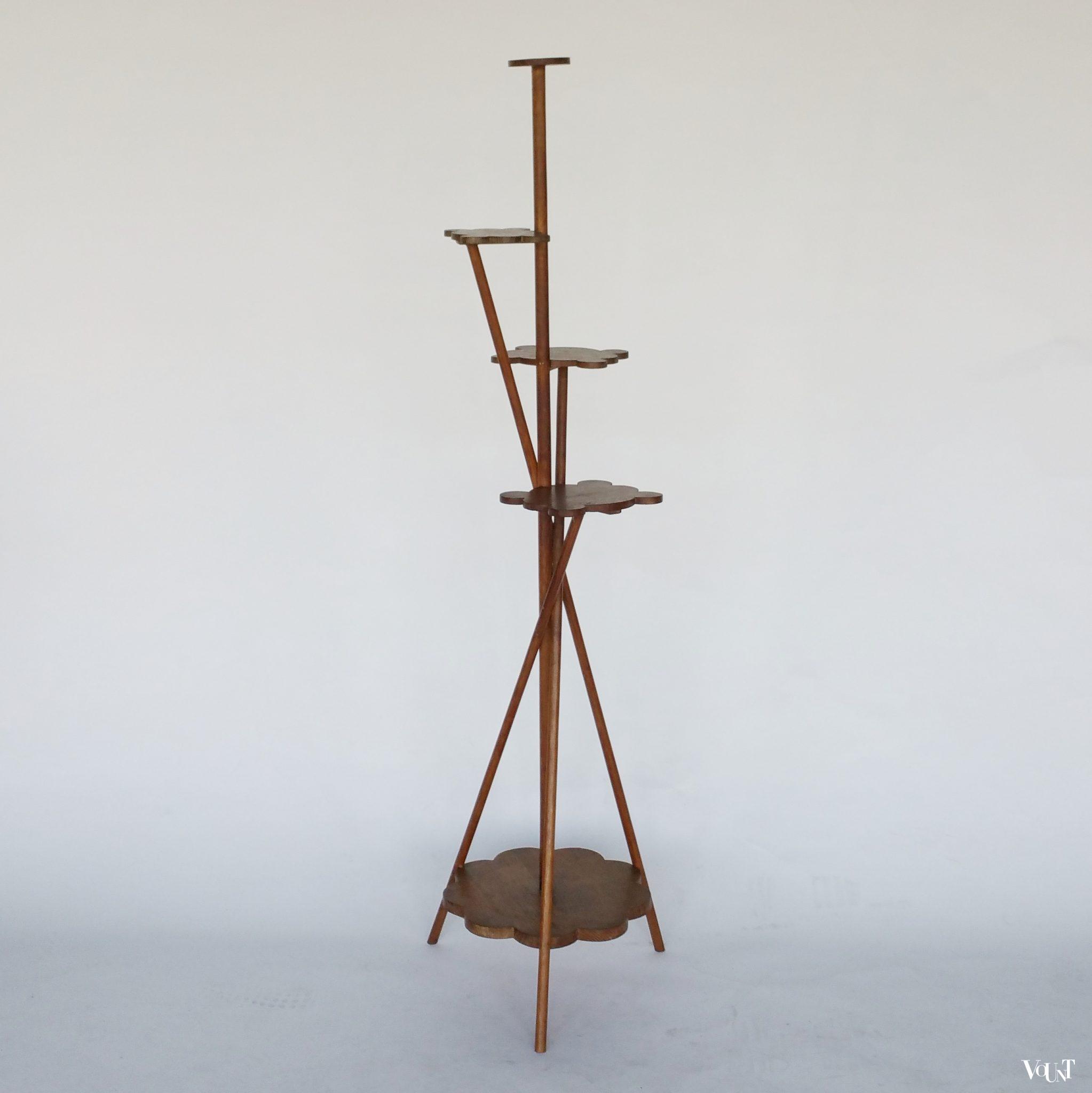 Vintage stokkenplantenstandaard, jaren '20/'30