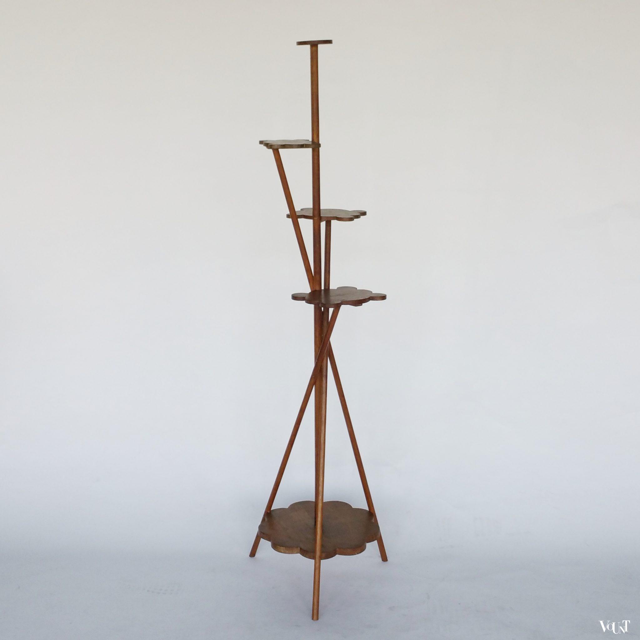 Vintage stokkenplantenstandaard, jaren '20/'30