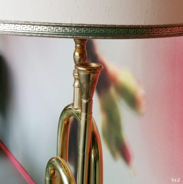 Vintage trompetlamp