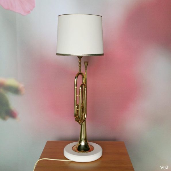 Vintage trompetlamp