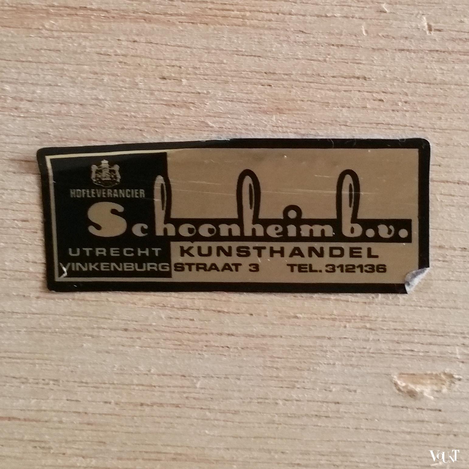 Vintage vergulde ovale spiegel, jaren '70