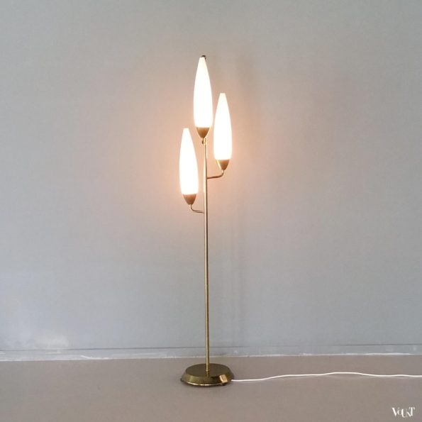 Vloerlamp in de stijl van Maison Lunel, jaren '60