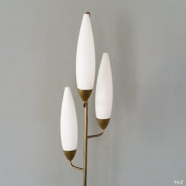 Vloerlamp in de stijl van Maison Lunel, jaren '60