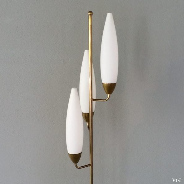 Vloerlamp in de stijl van Maison Lunel, jaren '60