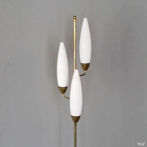 Vloerlamp in de stijl van Maison Lunel, jaren '60