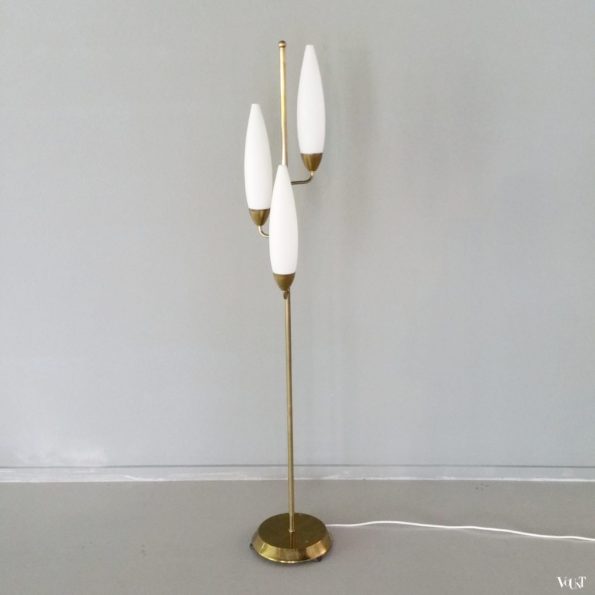 Vloerlamp in de stijl van Maison Lunel, jaren '60