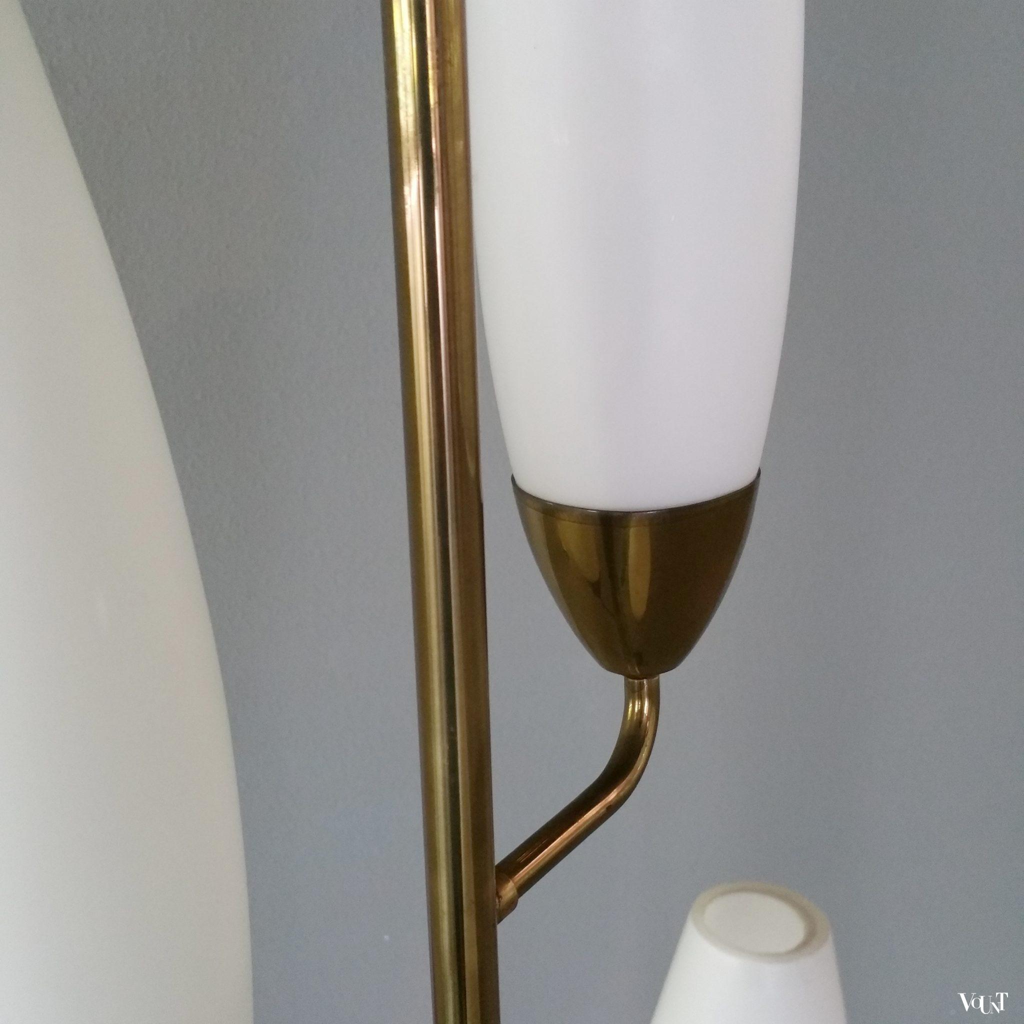 Vloerlamp in de stijl van Maison Lunel, jaren '60
