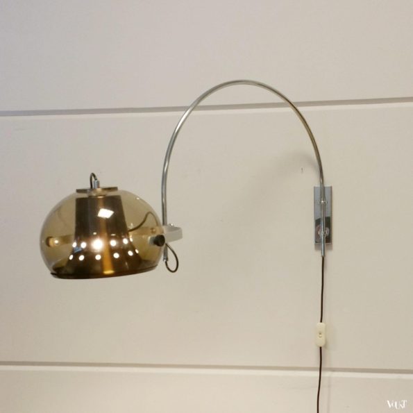 Wandlamp / booglamp Dijkstra, jaren '70