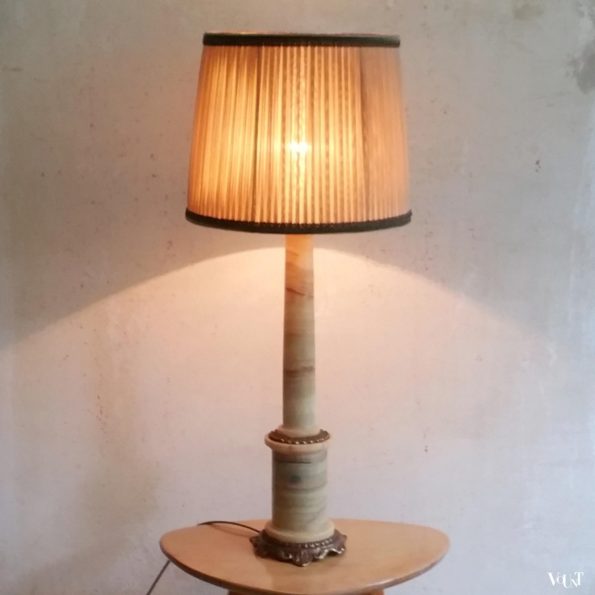 Onyx tafellamp, jaren '60