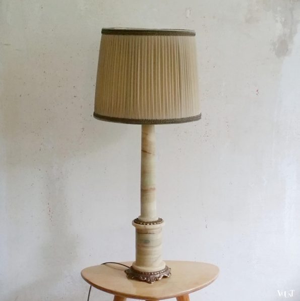 Onyx tafellamp, jaren '60