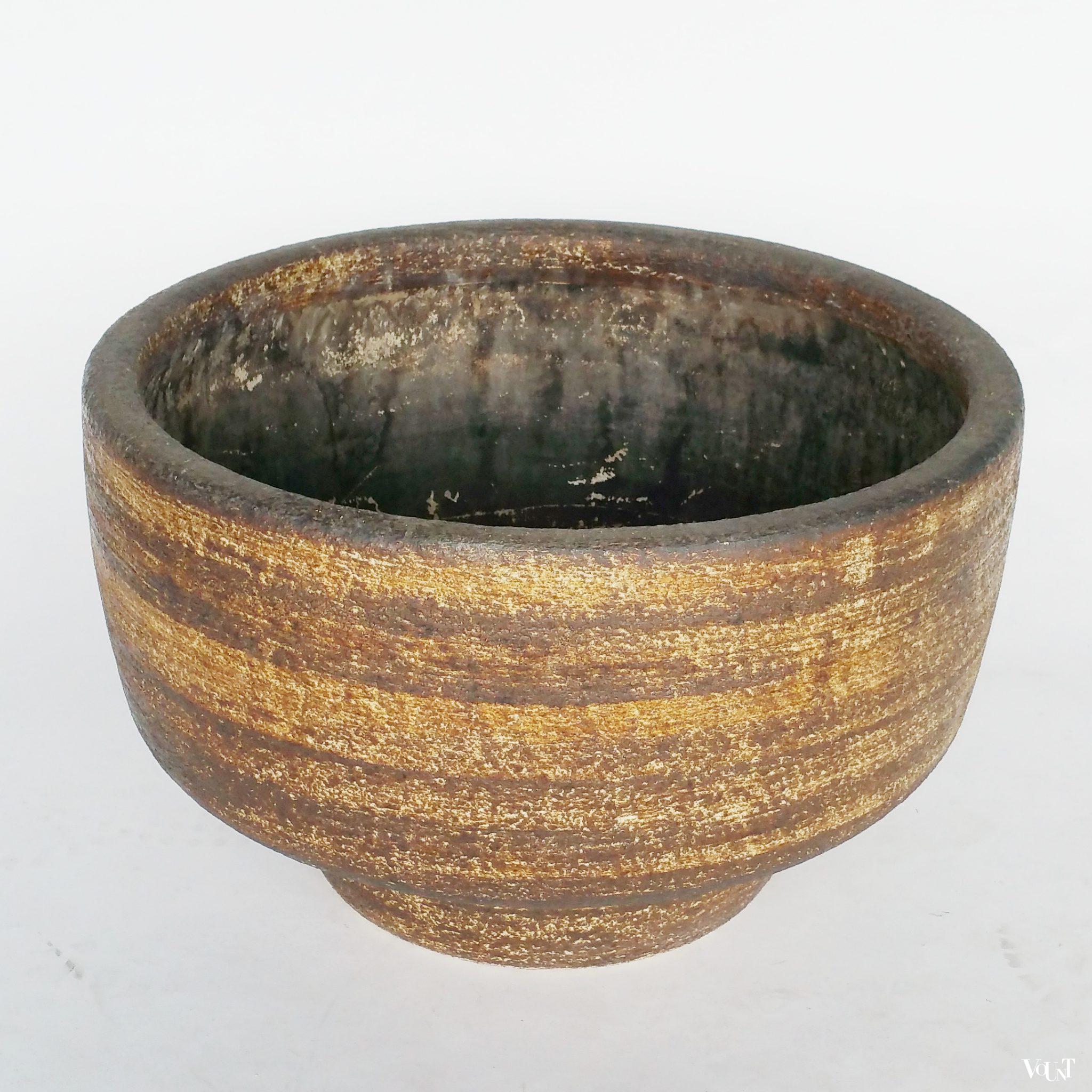 Keramische grote plantenbak van Zaalberg Holland, jaren '60