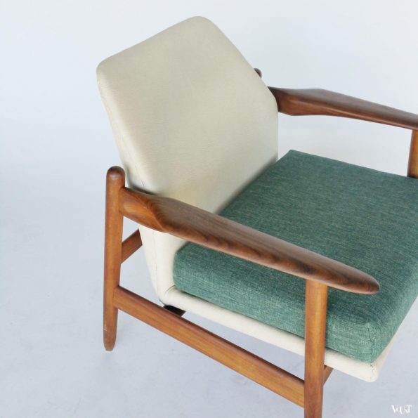 Set van 2 Propos teakhouten fauteuils, Hulmefa, jaren '60