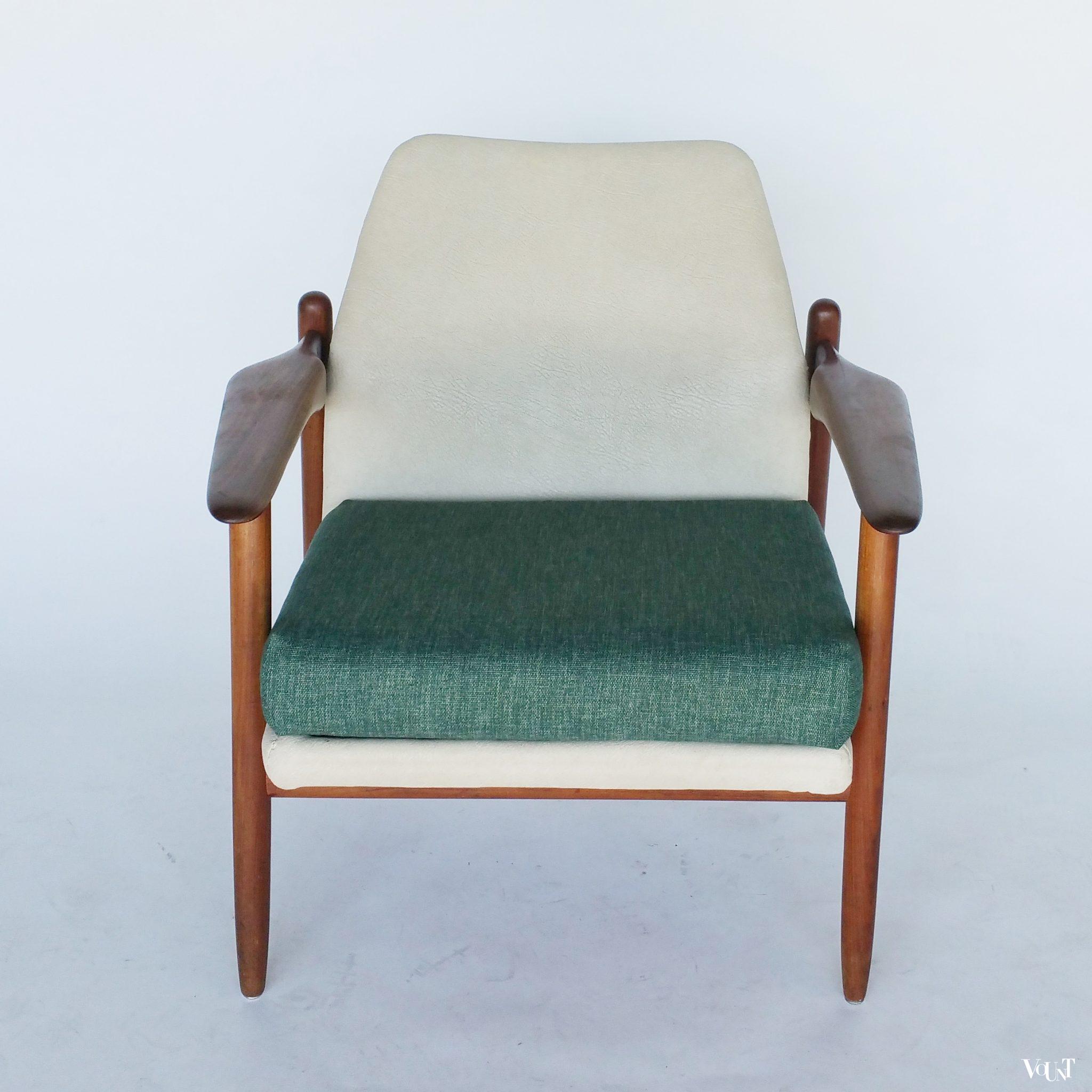 Set van 2 Propos teakhouten fauteuils, Hulmefa, jaren '60