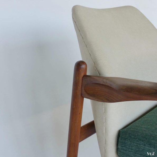 Set van 2 Propos teakhouten fauteuils, Hulmefa, jaren '60