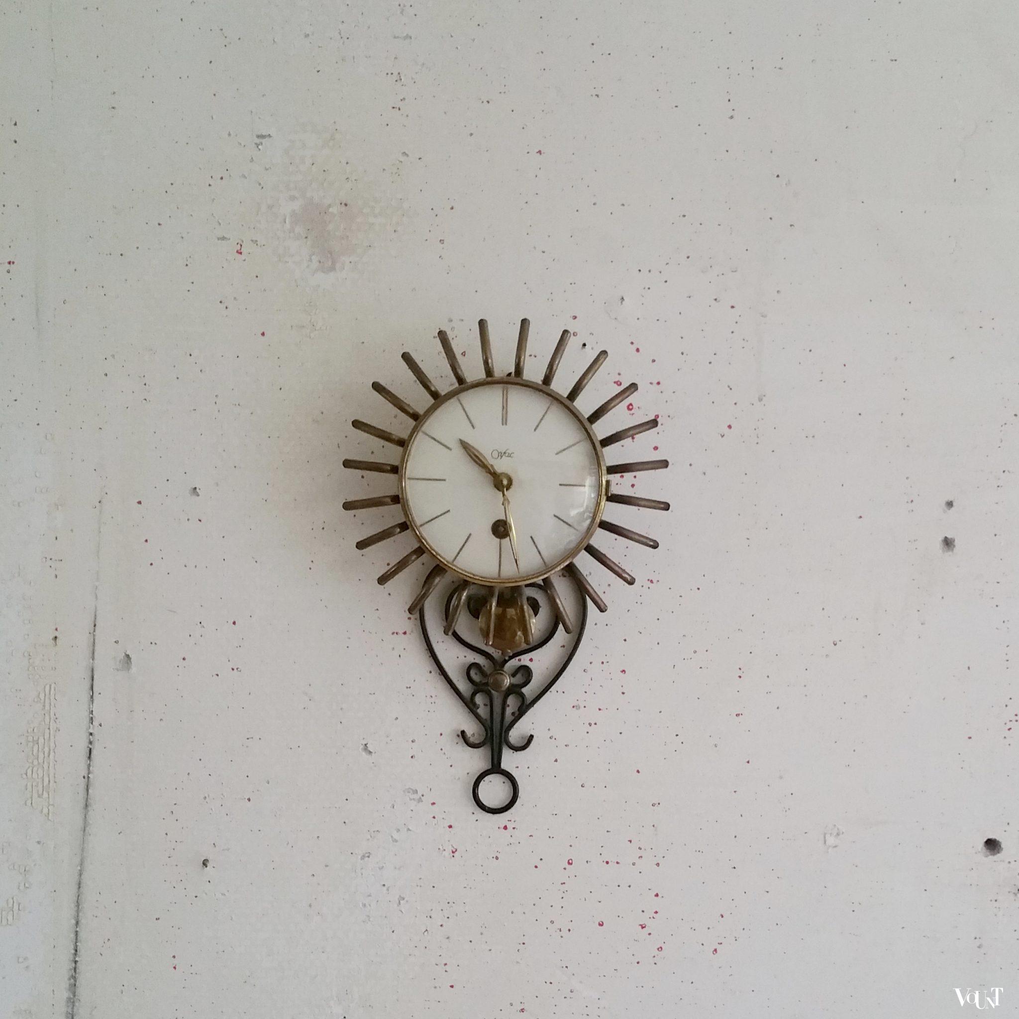 Zonneklok Orfac, jaren '50