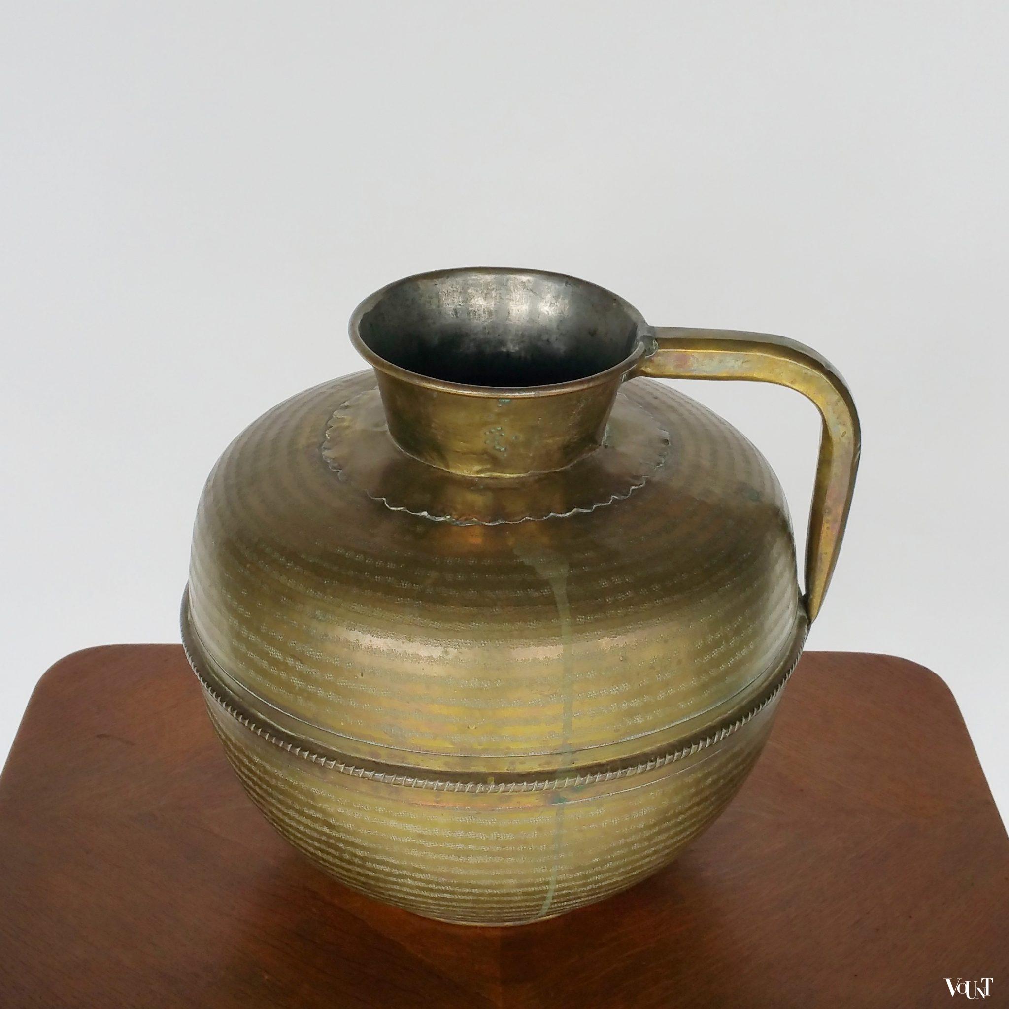 XL ronde messing kan, jaren '40