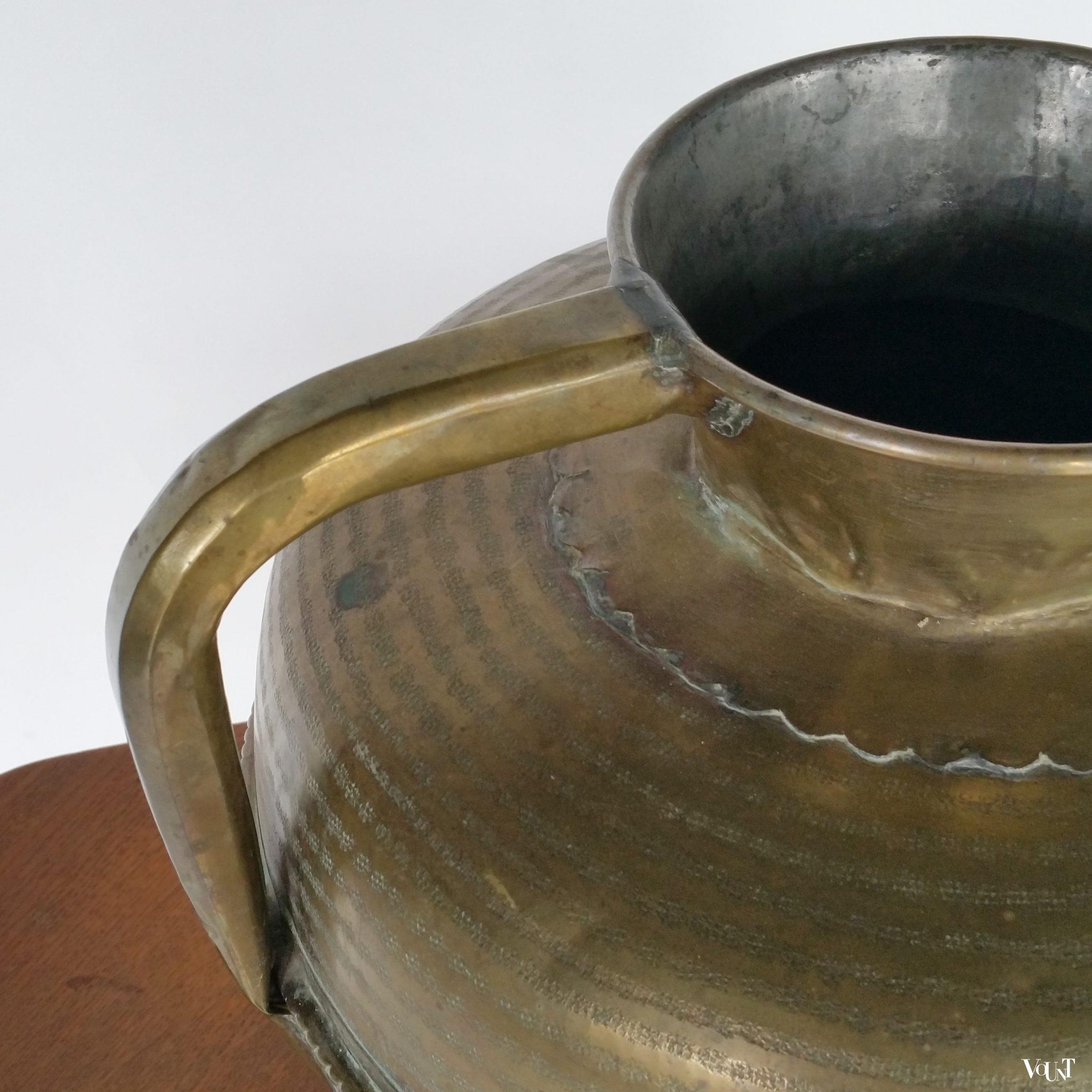 XL ronde messing kan, jaren '40