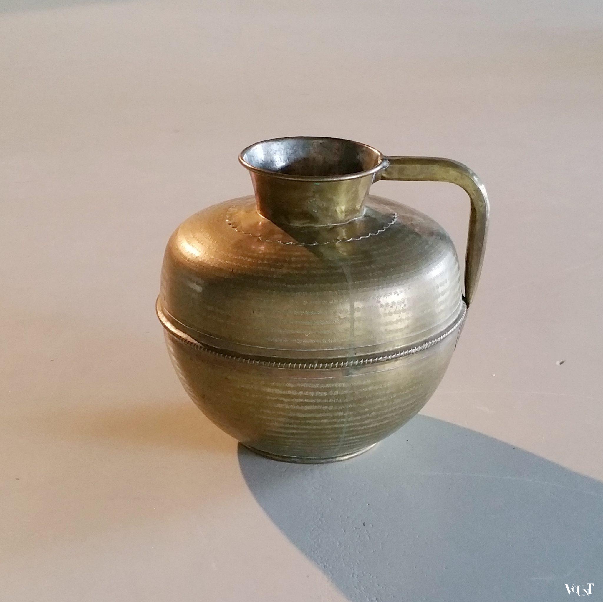 XL ronde messing kan, jaren '40