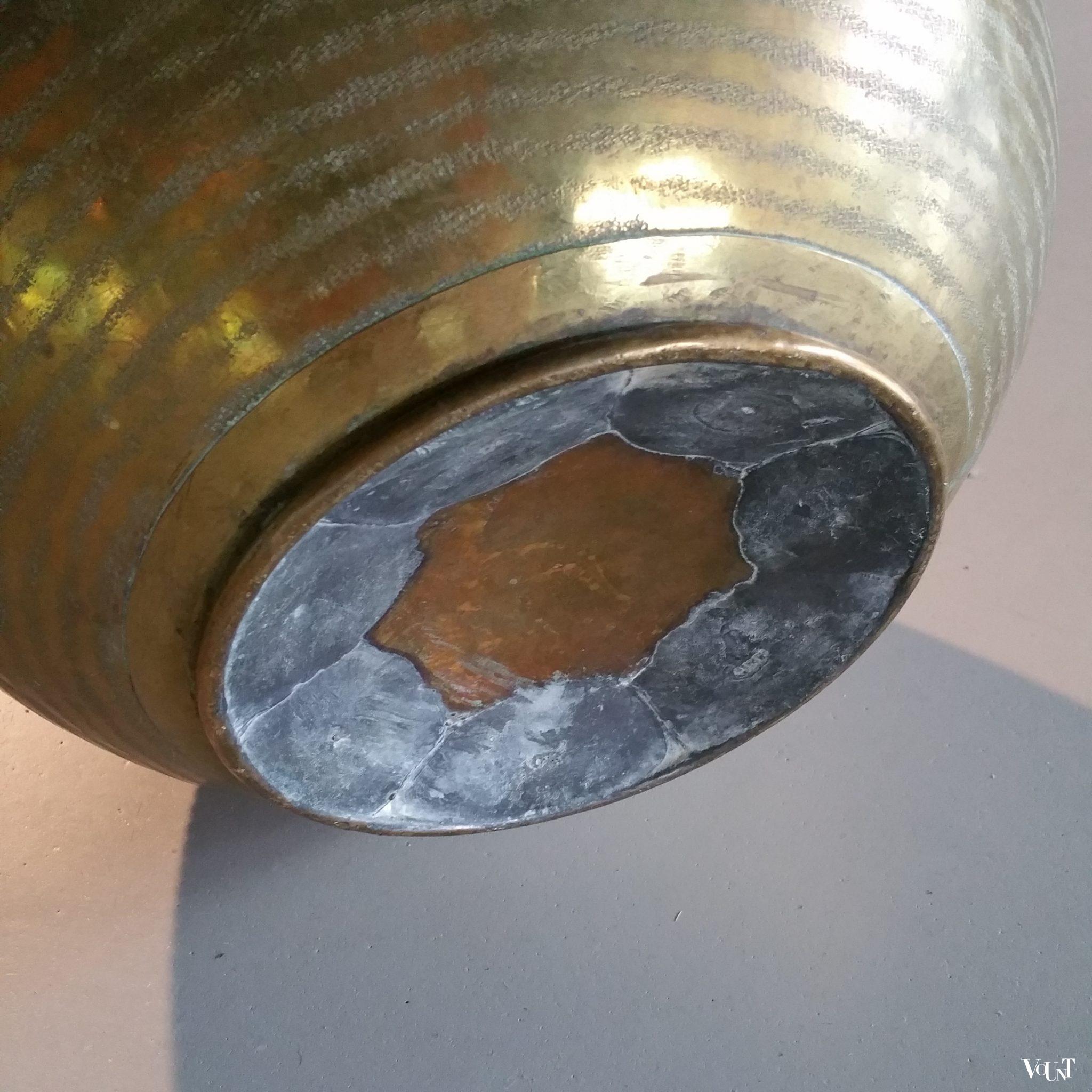 XL ronde messing kan, jaren '40