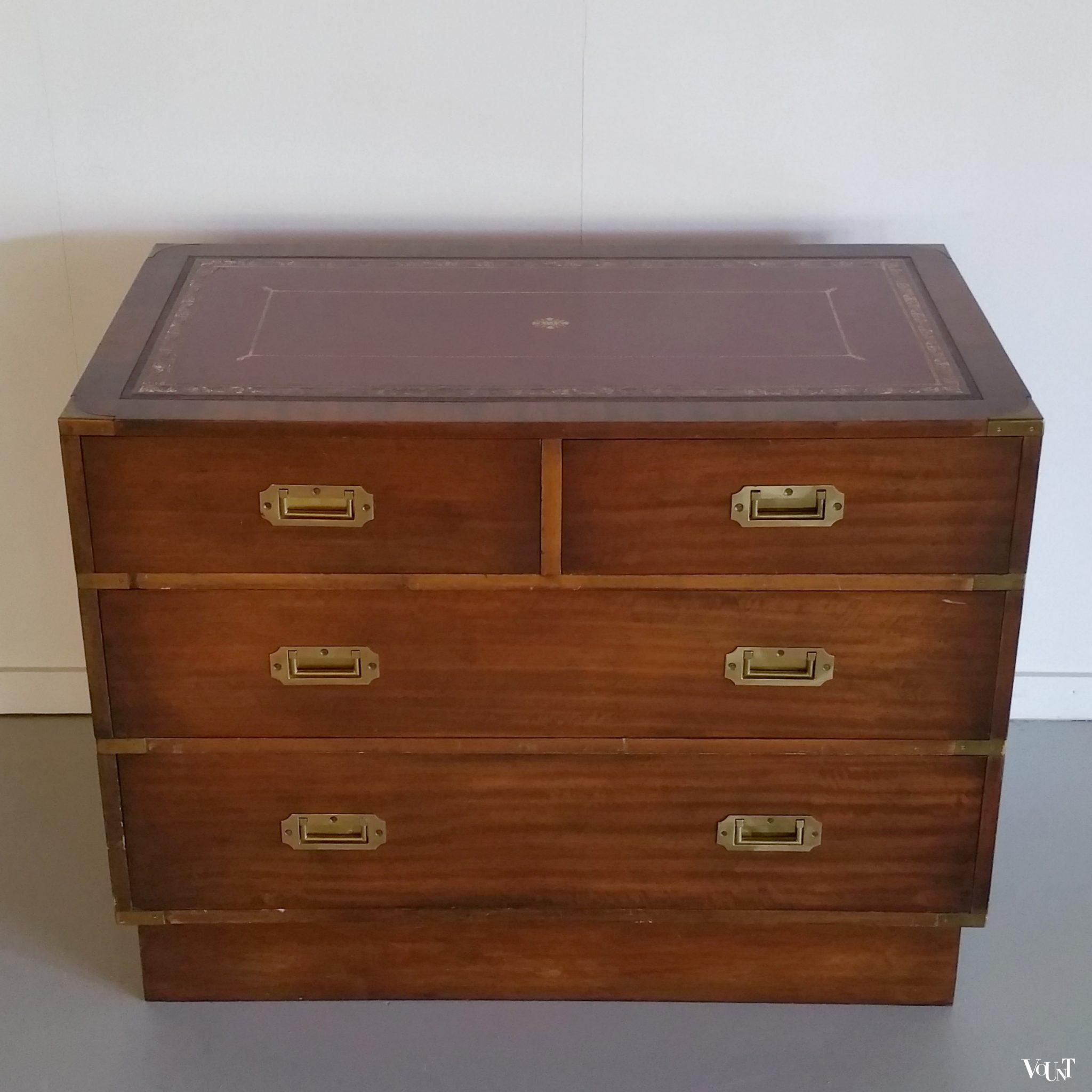 Campaign style ladekast, jaren ‘70