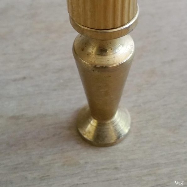 Bijzettafel met marmeren bladen, stijl Maison Jansen, jaren ‘60